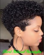 Short Natural Hairstyles screenshot 5