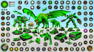 Multi Animal Robot Car Games screenshot 4