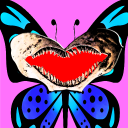 Prank Crazy Butterfly Barks Icon