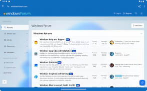 Windows Forums screenshot 5