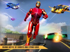 Flying Robot Car Games - Robot Shooting Games 2020 screenshot 13