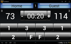 Basketball Score screenshot 1