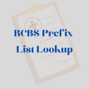 BCBS Prefix List Lookup