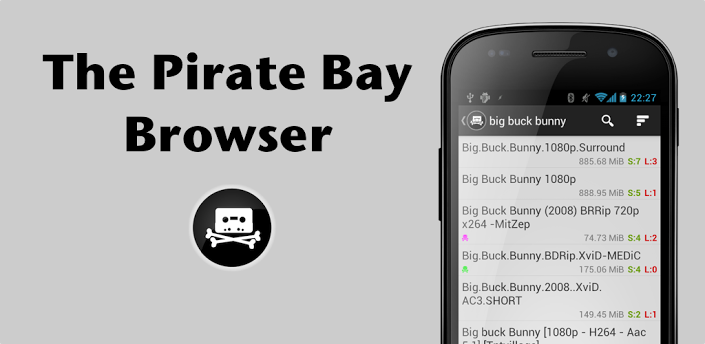 The Pirate Bay Goes Mobile