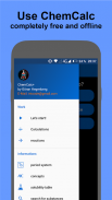 ChemCalc+ Chemistry Calculator screenshot 3