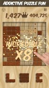 Woodblox Puzzle - เกมปริศนาตัวต่อไม้ screenshot 1