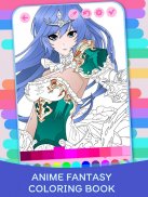 Anime Fantasy Coloring Book screenshot 0