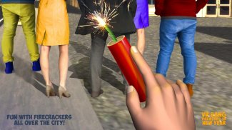 VR Bang Fireworks 3D NewYear screenshot 2