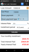 Car Loan Calculator Singapore screenshot 2