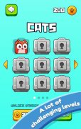 Cat Jumping: Kitten Up, Square Cat Run, Kitten Run screenshot 1