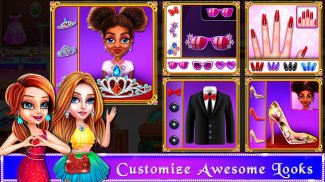 Wedding Bride and Groom Fashion Salon Game screenshot 0
