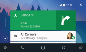 Android Auto - 具備地圖、媒體、訊息和語音操作功能的智慧型行車應用程式 screenshot 0