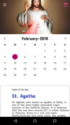 Christian calendar 2018 & Today Saints screenshot 0