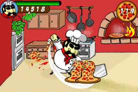 Pizza ghê rợn Zombi bằng pizza screenshot 2
