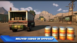 Truck Cargo simulator offroad screenshot 3