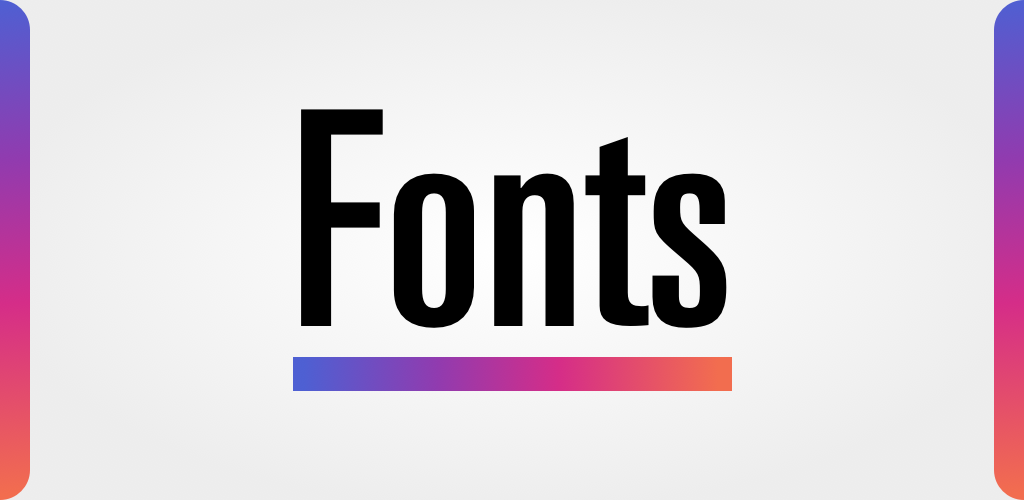 Cool fonts. Fonts app PNG.