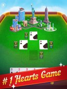 Hearts World Tour: Classic Card & Board Game in 3D screenshot 1