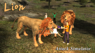 Lion Attack 3D Simulator screenshot 1