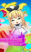 The Princess Cartoon Hitter Fighting Jump Games screenshot 0