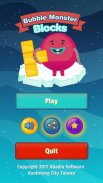 Bubble Monster Blocks screenshot 11