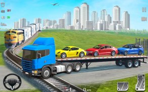 Cars Transporter Trailer Games screenshot 1