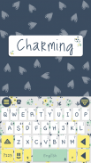 Thème de clavier Charming screenshot 0
