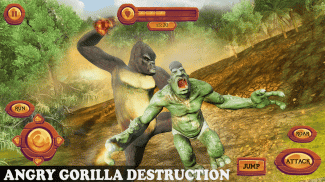 Wild Gorilla Simulator Attack screenshot 2