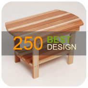 250 الخشب تصميم الجدول screenshot 0