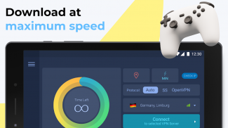 VPN Germany: unlimited VPN app screenshot 4