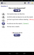 English Reading Practice Test screenshot 4