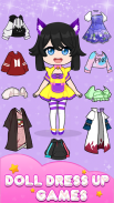 Chibi Avatar Doll DressUp Game screenshot 2