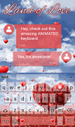 أرض الحب لوحة المفاتيح screenshot 2