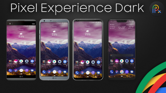 Pixel Experience Theme Dark for LG G7 screenshot 0