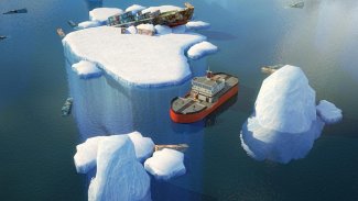 Icebreaker Boat Simulator Parking Games 2017 screenshot 1