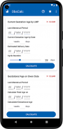 OBS Calc -Pregnancy Calculator screenshot 2