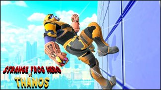 Strange Frog Hero Power Vs Thanos Fighting Game 3D screenshot 2