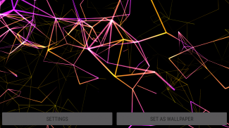 Neon Particles 3D Live Wallpaper screenshot 18