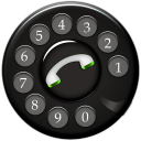 Old Phone Rotary Dialer Icon