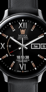 Messa Watch Face BN27 Black screenshot 5