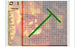 Halloween Word Search Puzzles screenshot 0