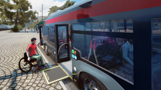 Simulator Transportasi Bus Nyata - Game Gratis 3d screenshot 2