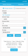 Interest Calculator screenshot 1