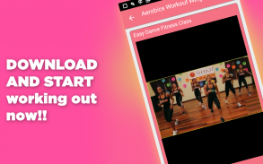 Aerobics dance workout for weight loss screenshot 3