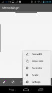 Memo Widget Simple screenshot 5