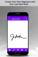 Signature Maker- Signature Creator Real screenshot 0