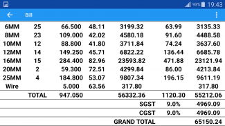 Steel TMT RebarCost Calculator screenshot 2