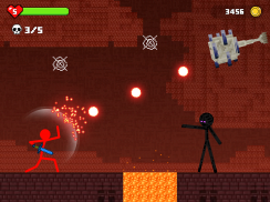 Stick-man Battle - Craft World screenshot 2