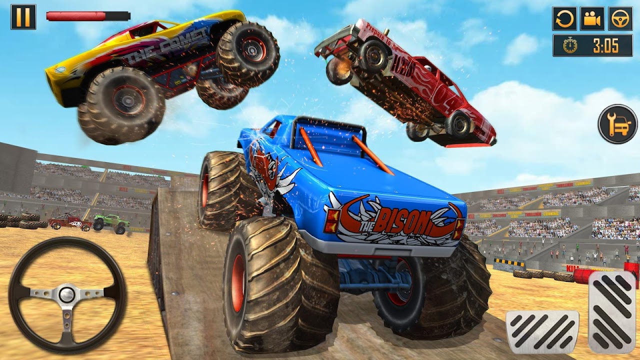 Monster Truck race battle::Appstore for Android