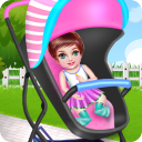 Create Your Baby Stroller Icon