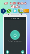 Color Flash Light Alert Calls screenshot 1